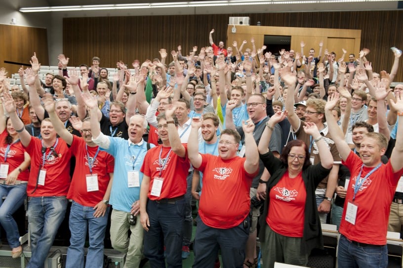 WordCamp Köln 2015 Abschlussfoto